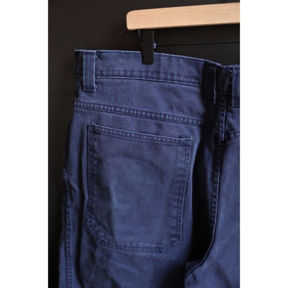 Vintage Interstate IS Baggy Blue Jeans Y2K Skater Hip Hop 42x30 Made in USA - Picture 14 of 16